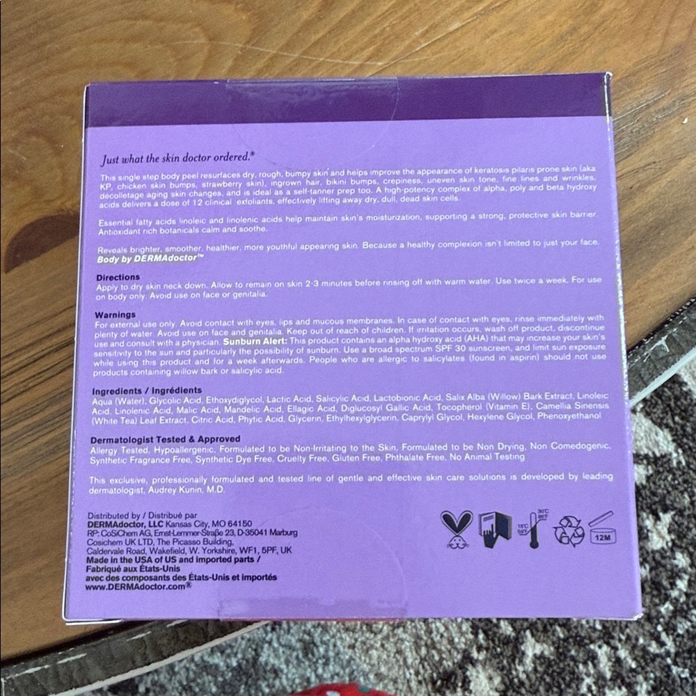 DERMAdoctor KP duty body peel pads - Picture 4 of 7